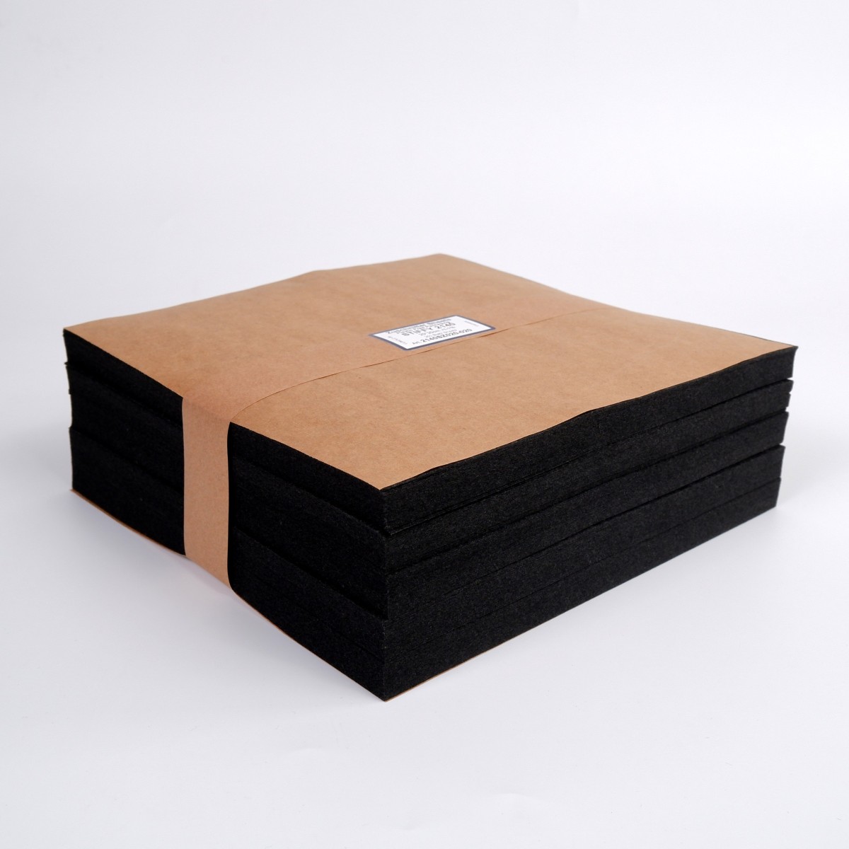 Zuschnitte - STIFFY 2140 schwarz, 20x20cm,
+/- 2%, 1Pack = 250Stück