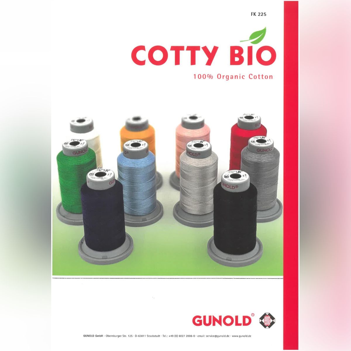 Colour card COTTY incl. COTTY BIO