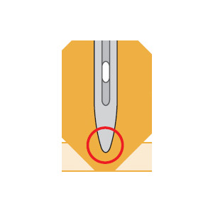 Needles DBxK5-NY (B) SUK (medium/large
ball point) - Size 80