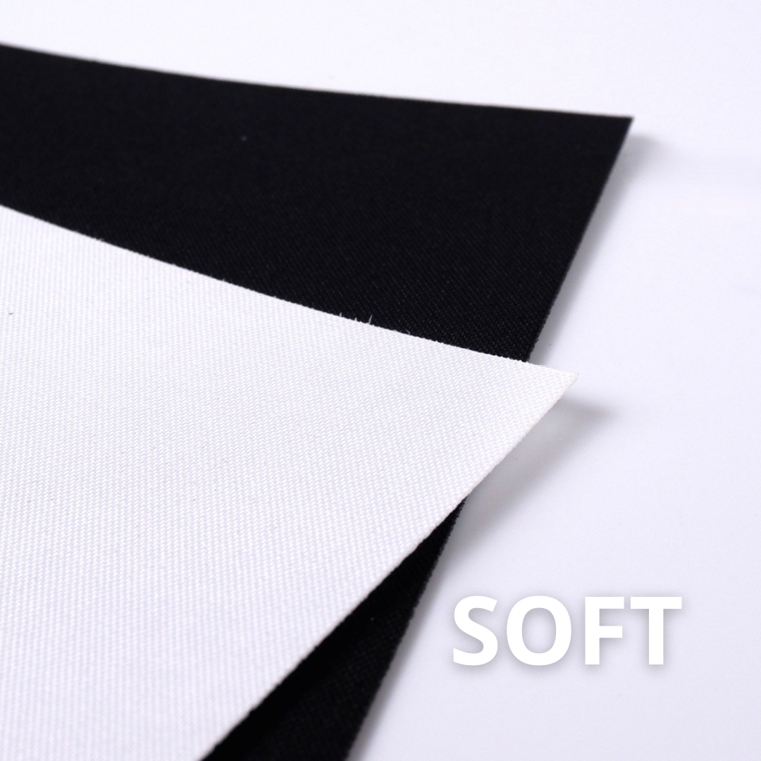 CANVAY SOFT - Leinwandgewebe mit
Vliesbeschichtung