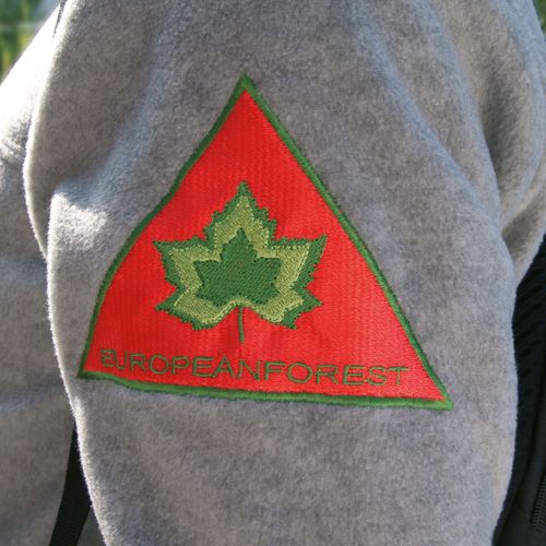 STEP "coloured" - Fabric in embroidery look -
Clearance sale