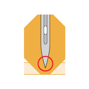 Sticknadeln Typ DB x K5 - normale Spitze - Stärke 70