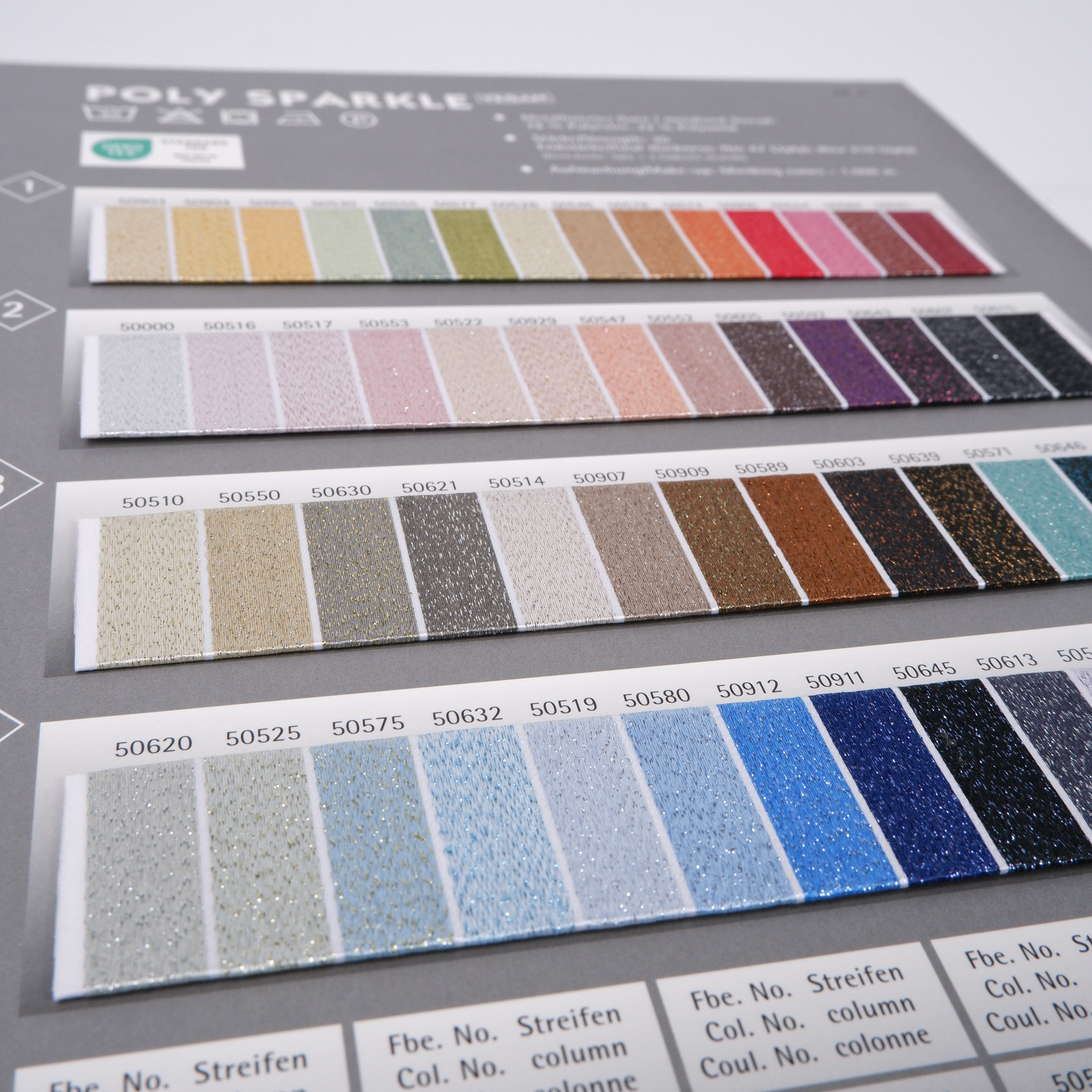 Farbkarte POLY SPARKLE (STAR)