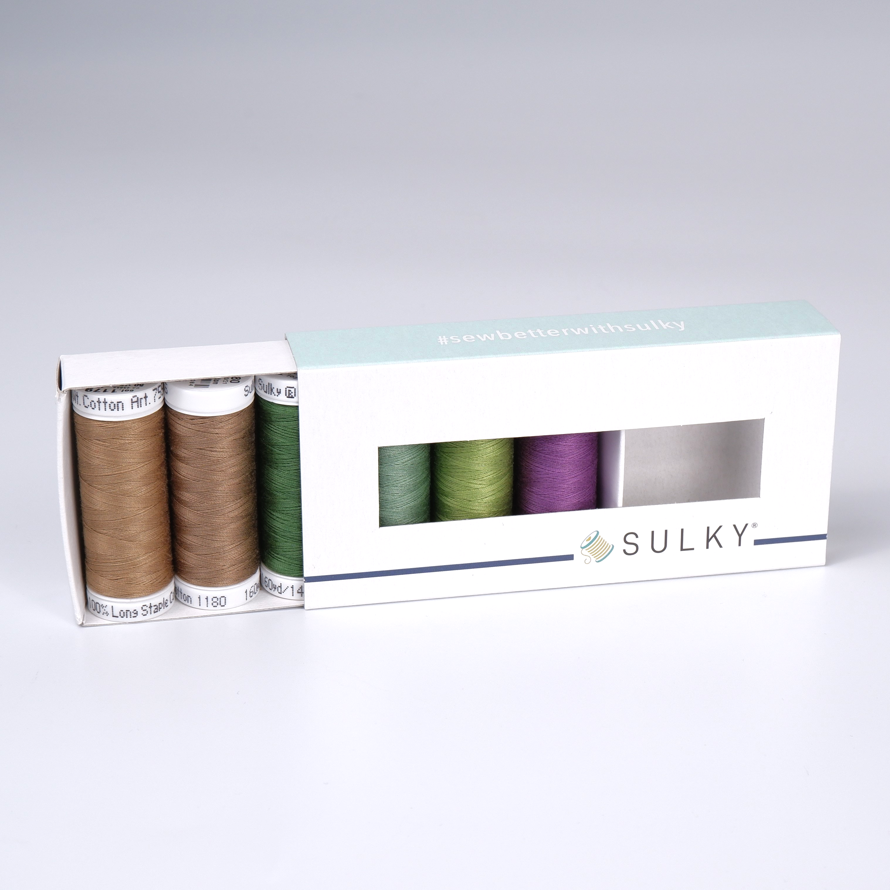 SULKY COTTON 50 - LAND (6x 147m Snap
Spulen) SULKY COTTON 50 - LAND (6x 147m Snap
Spulen)