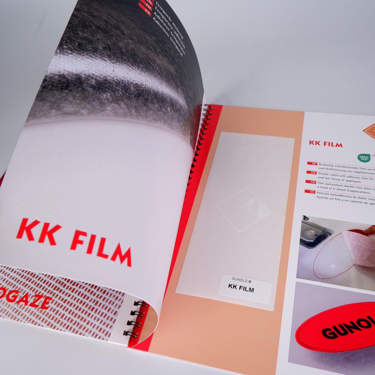 FOILS/GAZES - complete range, German/
Englisch/French/Spanish