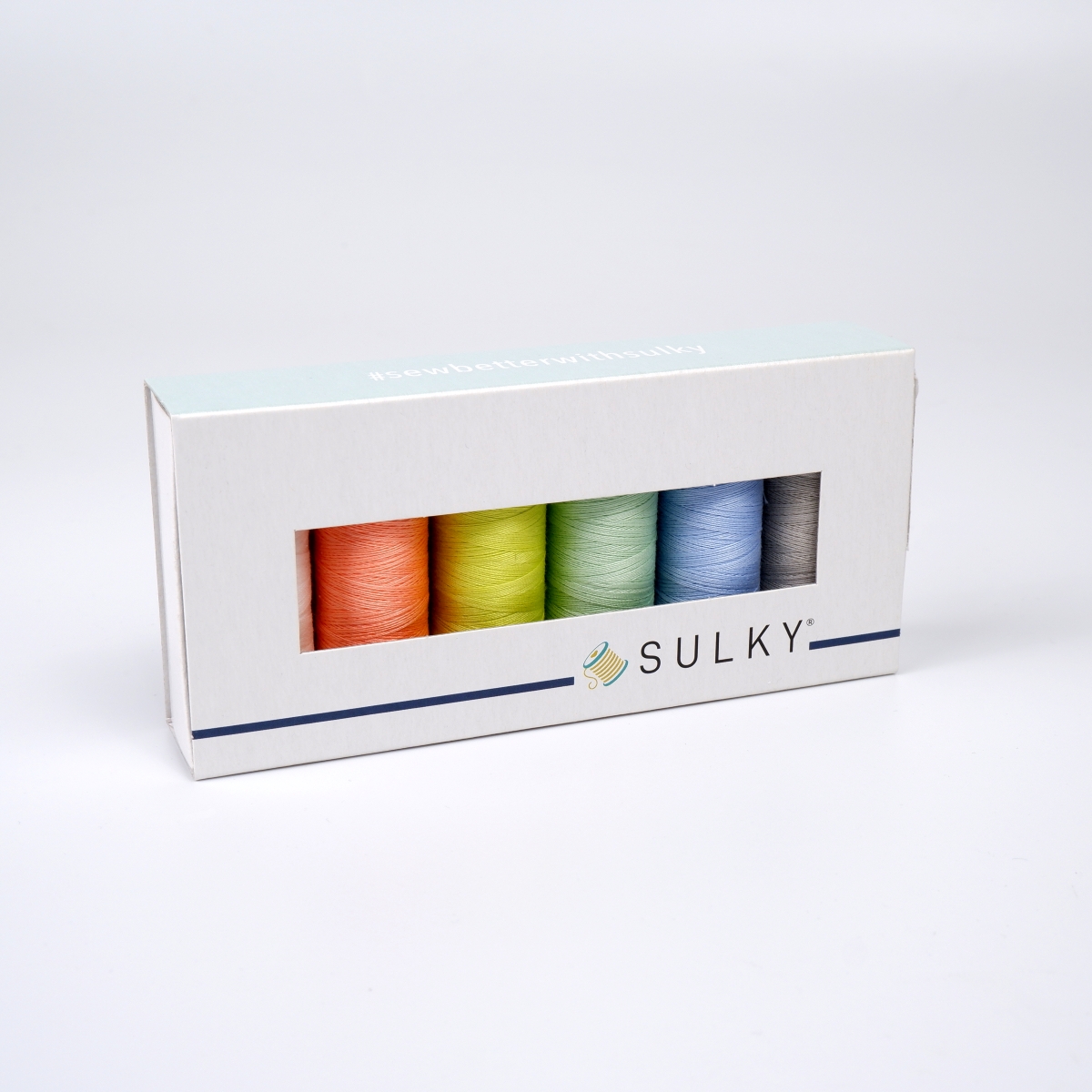 SULKY COTTON 50 - PASTEL SUMMER (6x
147m Snap Spools)