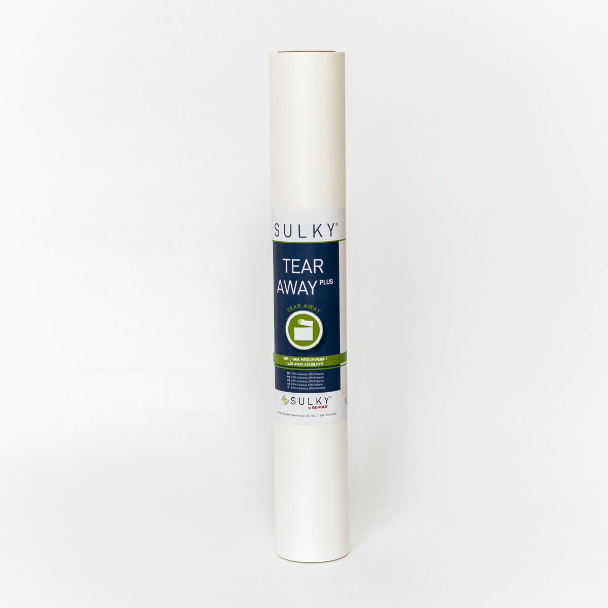 SULKY TEAR AWAY PLUS white, 50cm x 25m