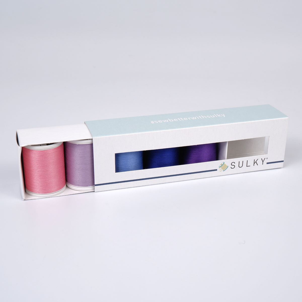 SULKY COTTON 30 - PURPLE (5x 450m King
Spulen) SULKY COTTON 30 - PURPLE (5x 450m King
Spulen)