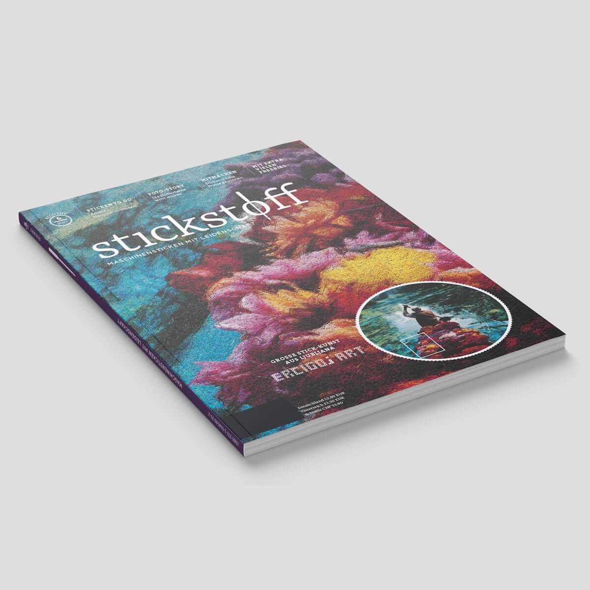 stickstoff-Magazin – Maschinensticken mit
Leidenschaft - Ausgabe 06 stickstoff-Magazin – Maschinensticken mit
Leidenschaft - Ausgabe 06