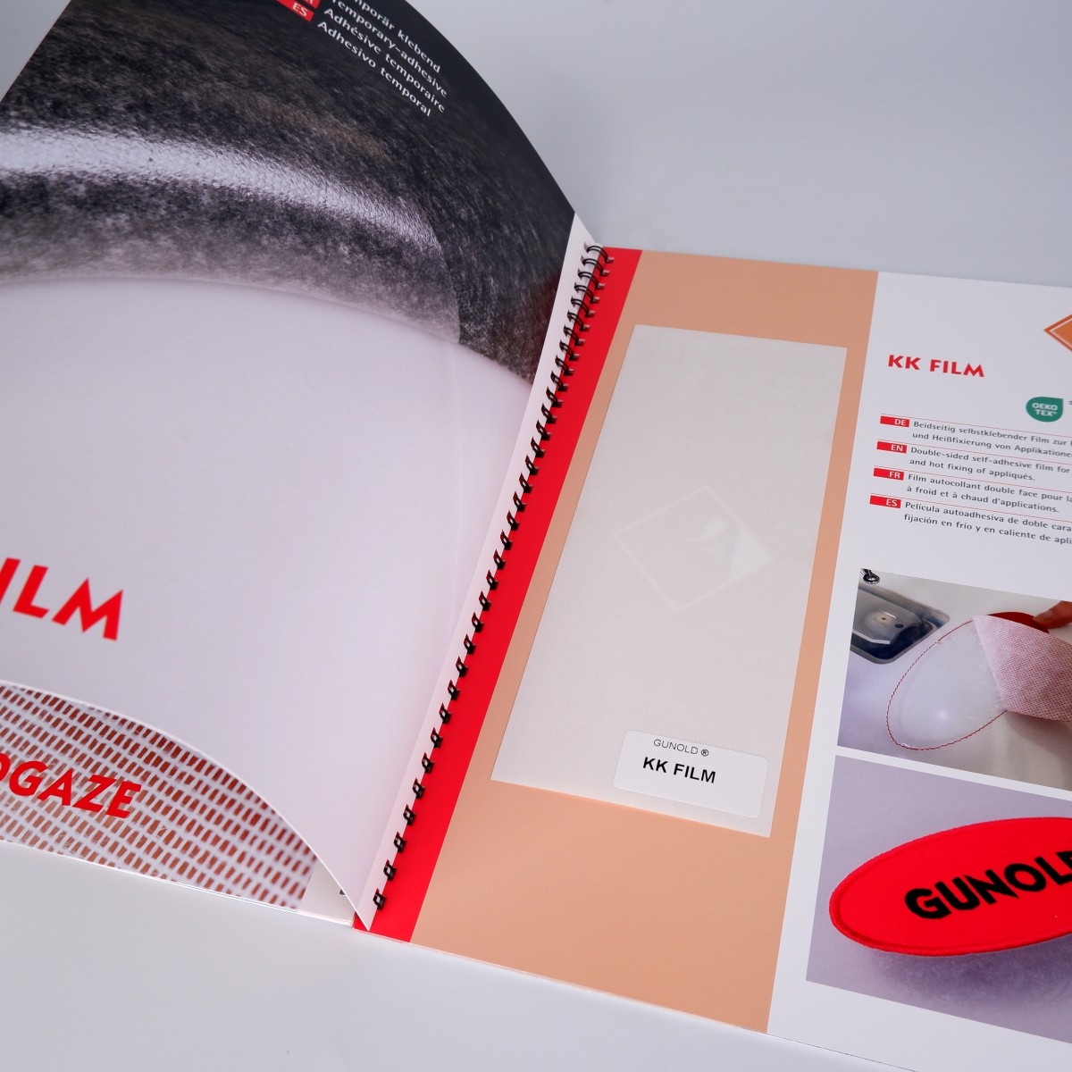 FOILS/GAZES - complete range, German/
Englisch/French/Spanish