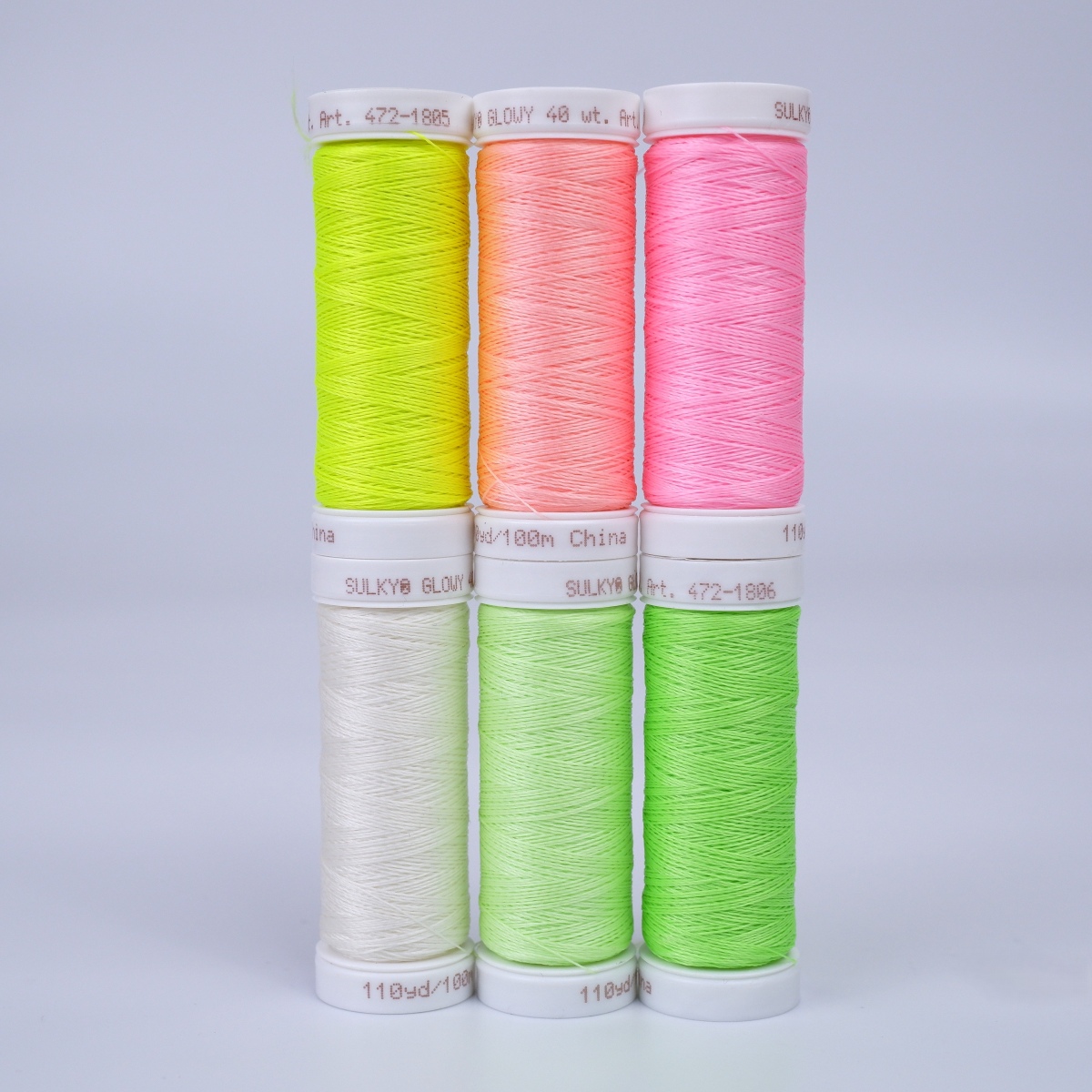 SULKY GLOWY - SULKY GLOWY - BLACK LIGHT
SELECTION (6x 100m Snap Spools)