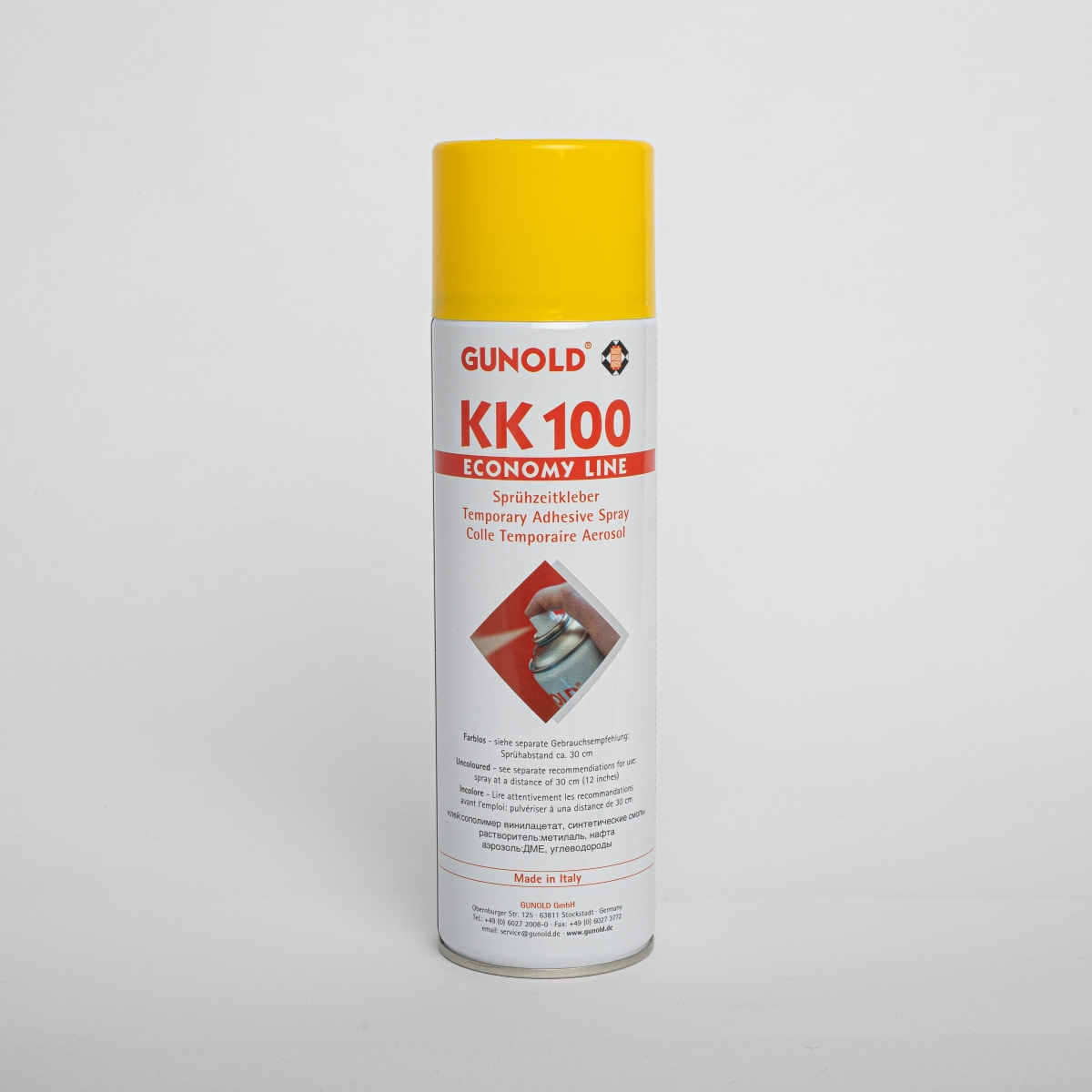 GUNOLD® KK 100 Economy,Klebespray, Dose
500 ml