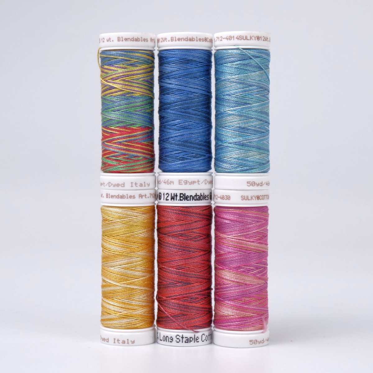 SULKY COTTON Petites 12 - BESTSELLER
MULTICOLOR (6x 46m Snap Spulen)