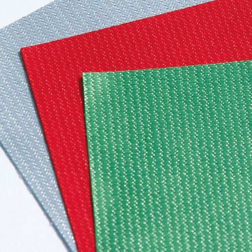 STEP "coloured" - Fabric in embroidery look -
Clearance sale