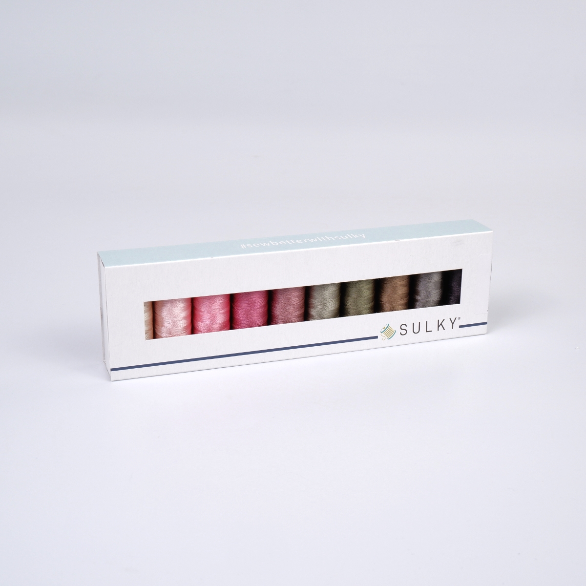 SULKY RAYON 40 - I LOVE SEWING (10x 225m
Snap Spulen) SULKY RAYON 40 - I LOVE SEWING (10x 225m
Snap Spulen)