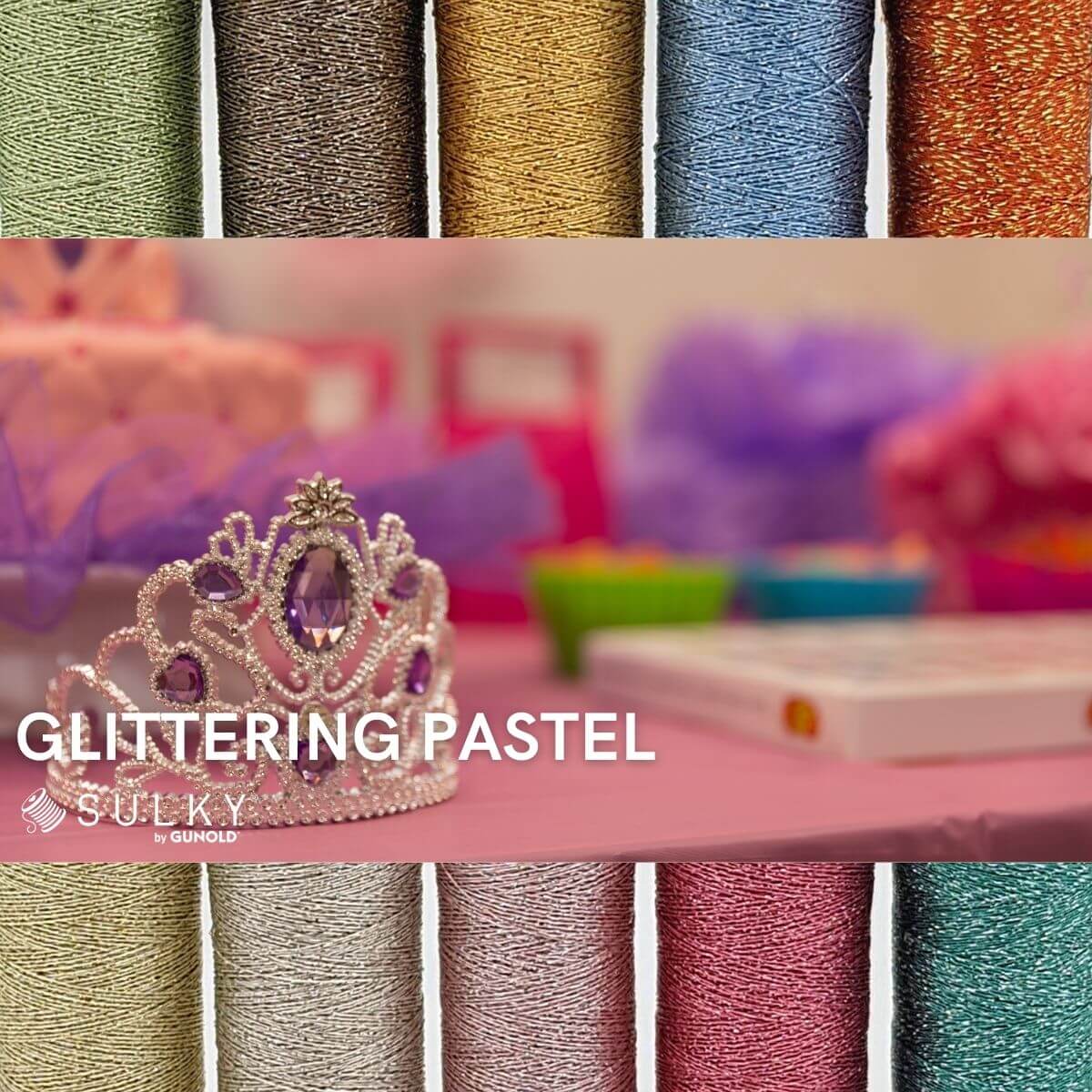 3001035_SULKY-POLY-STAR-Glittering-Pastel_Emotion SULKY POLY SPARKLE 30 - Glittering Pastel
(10x 265m Snap Spulen)