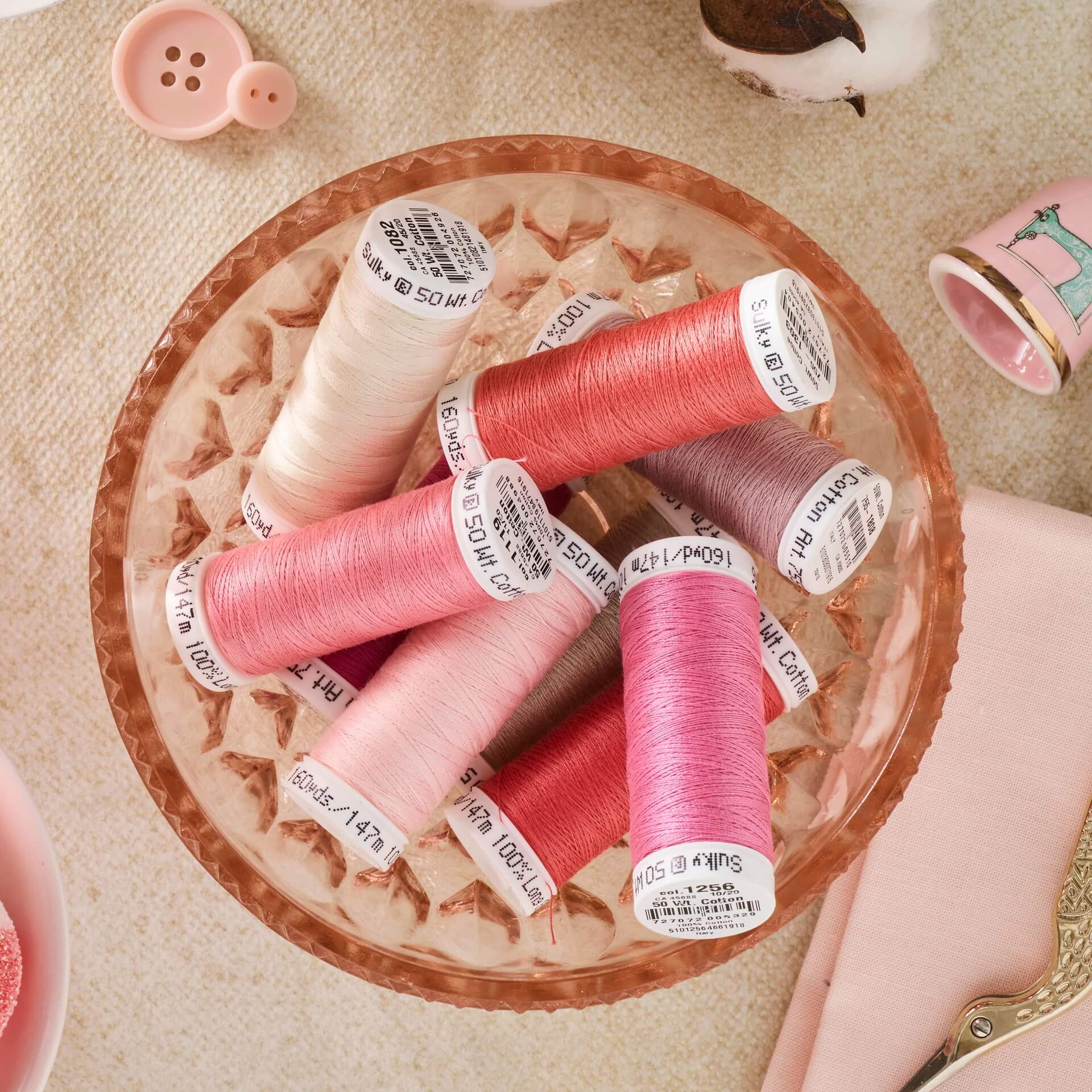 SULKY COTTON 50 - 100% Cotton SULKY COTTON 50 - 100% Cotton