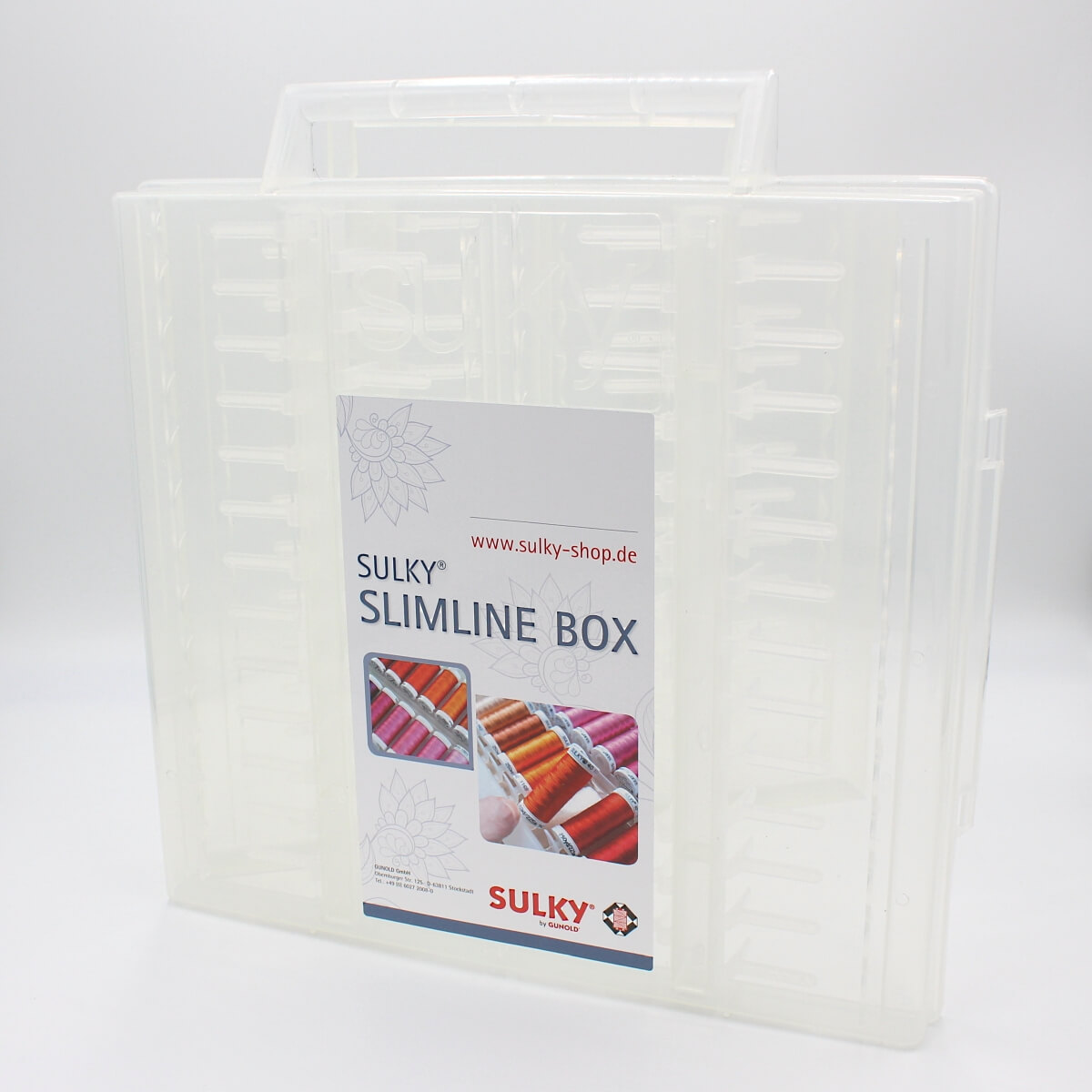 SULKY ORIGINAL SLIMLINE BOX leer, für 104 Snap Spulen