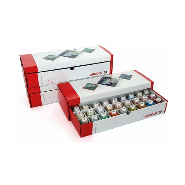 POLY FLASH, Miniking of 1000 m, assortment of 23 colors