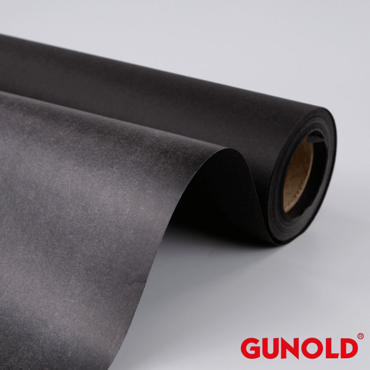 STIFFY 1860B black, 105cm x 100m, - coated for ironing -