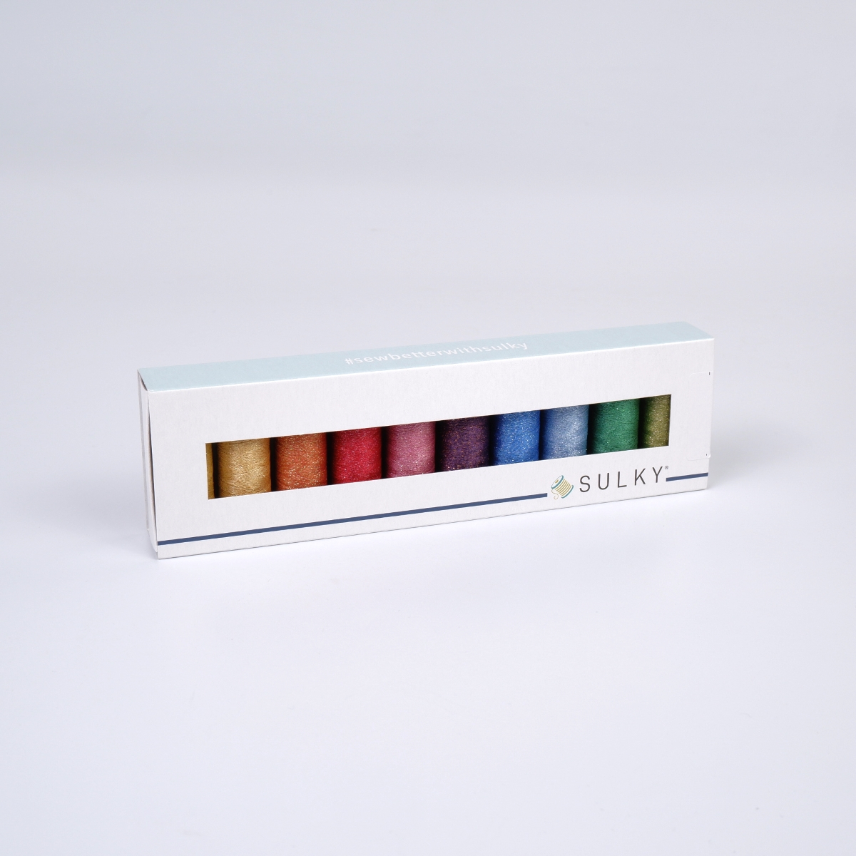 SULKY POLY SPARKLE 30 - Colour Wheel (10x
265m Snap Spulen) SULKY POLY SPARKLE 30 - Colour Wheel (10x
265m Snap Spulen)