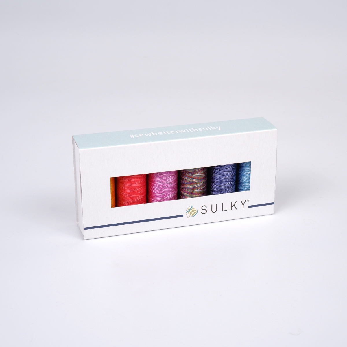 SULKY RAYON 40 - BESTSELLER MULTICOLOR
(6x 225m Snap Spulen) SULKY RAYON 40 - BESTSELLER MULTICOLOR
(6x 225m Snap Spulen)